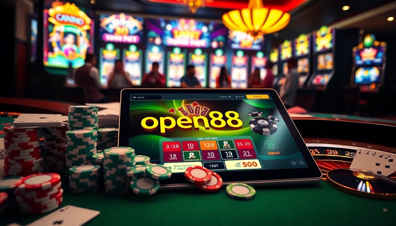 Experience thrilling moments at open88 mobi with engaging online games and dynamic gambling activities.