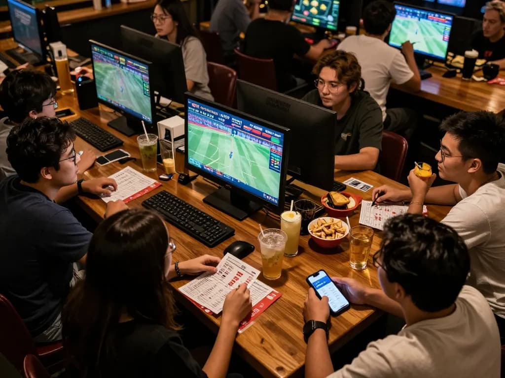 Experience the excitement of sports betting with ทางเข้า m107 at home during lively game nights.