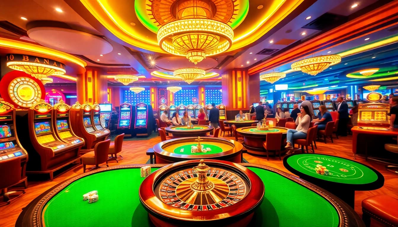 Exciting gameplay at 99win, exploring Khuyến mãi nạp đầu 99win opportunities with vibrant casino visuals.