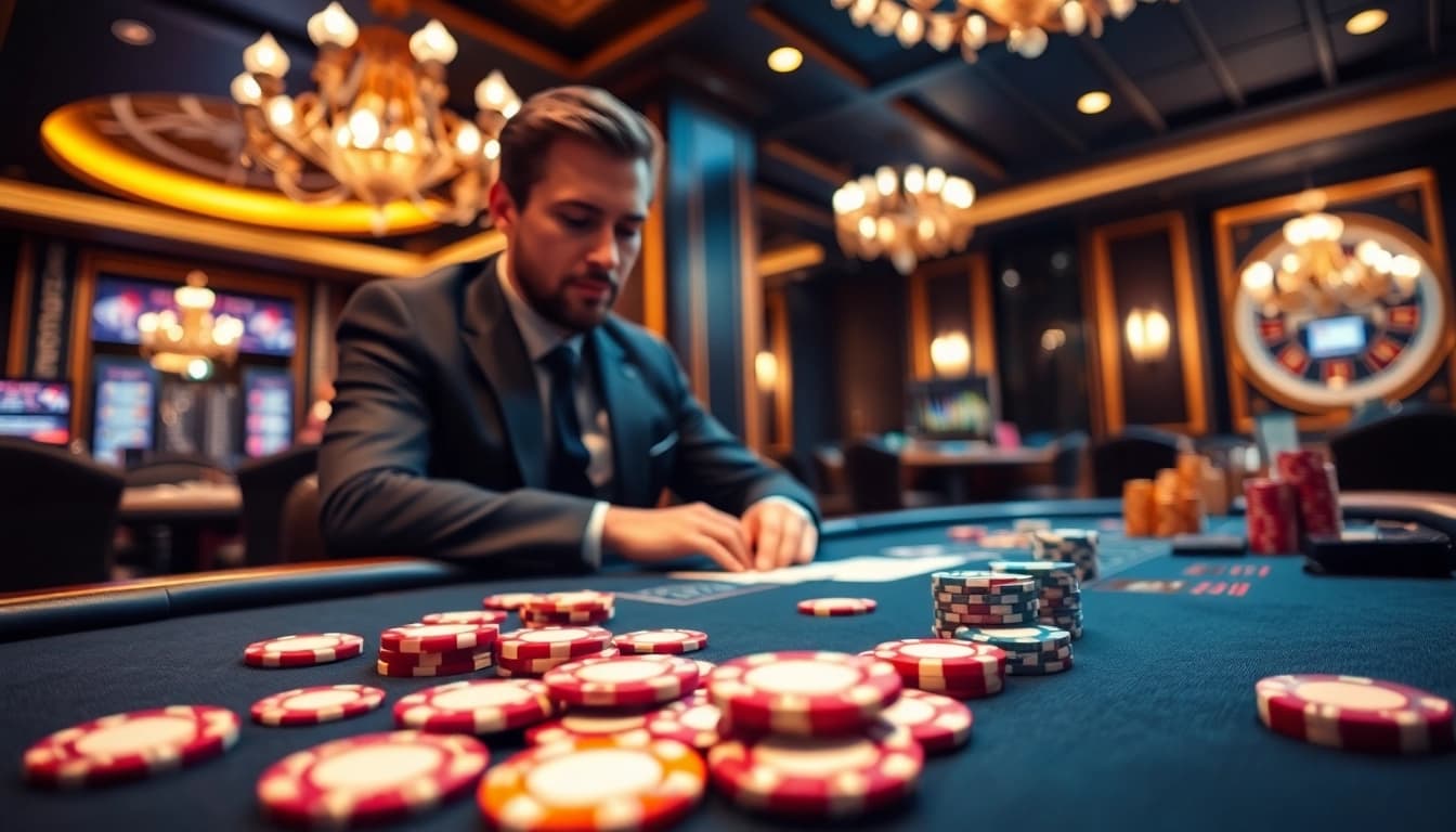 Erlebe casino spielen online in einem luxuriösen Casino mit spannenden Spielen und professionellen Spielern.