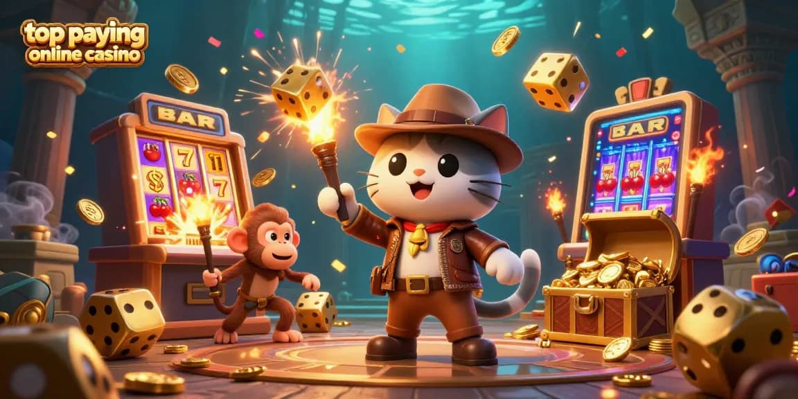 Discover the thrill at top paying online casino with golden artifacts and slot machine wonders.
