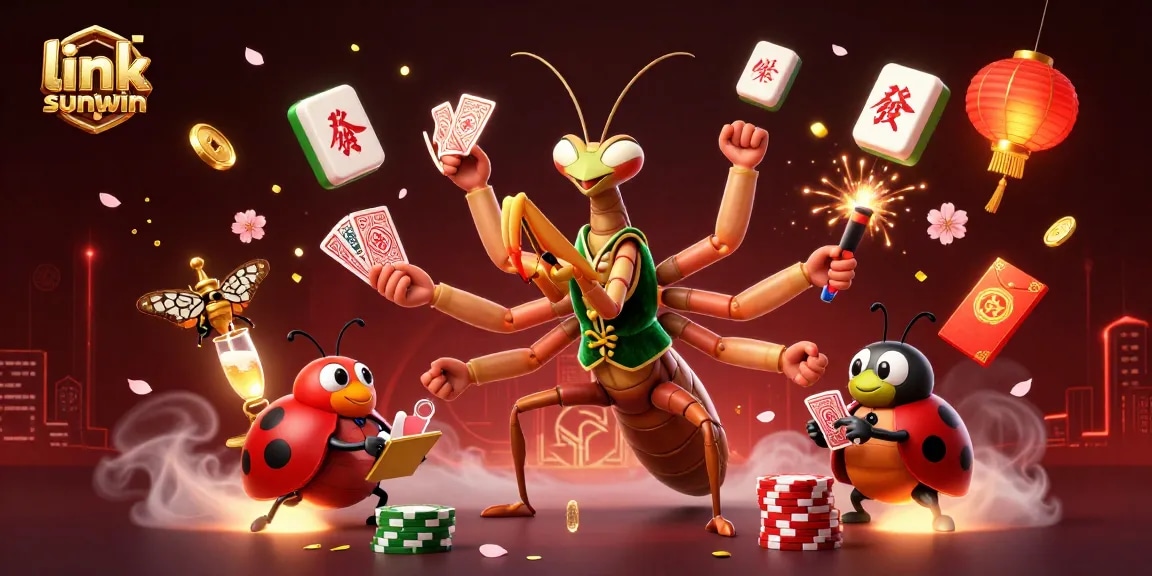 Experience the excitement of link sunwin with dynamic casino action featuring a giant mantis card sharp.