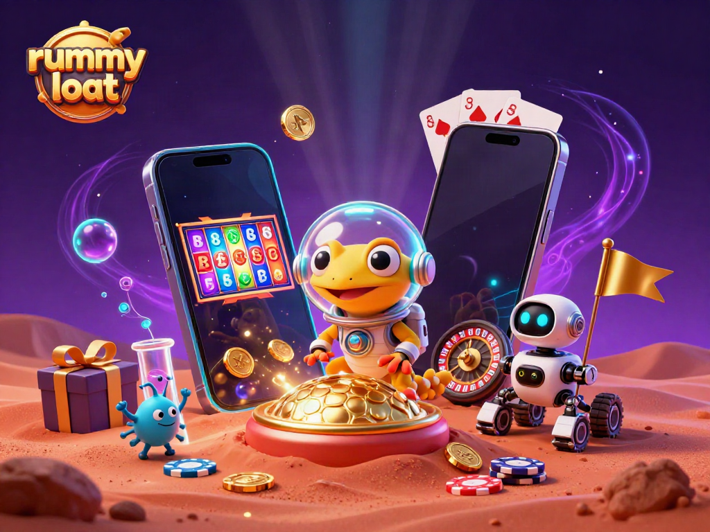 Enjoy thrilling rummy loot action with engaging games and vibrant graphics in a dynamic casino atmosphere.