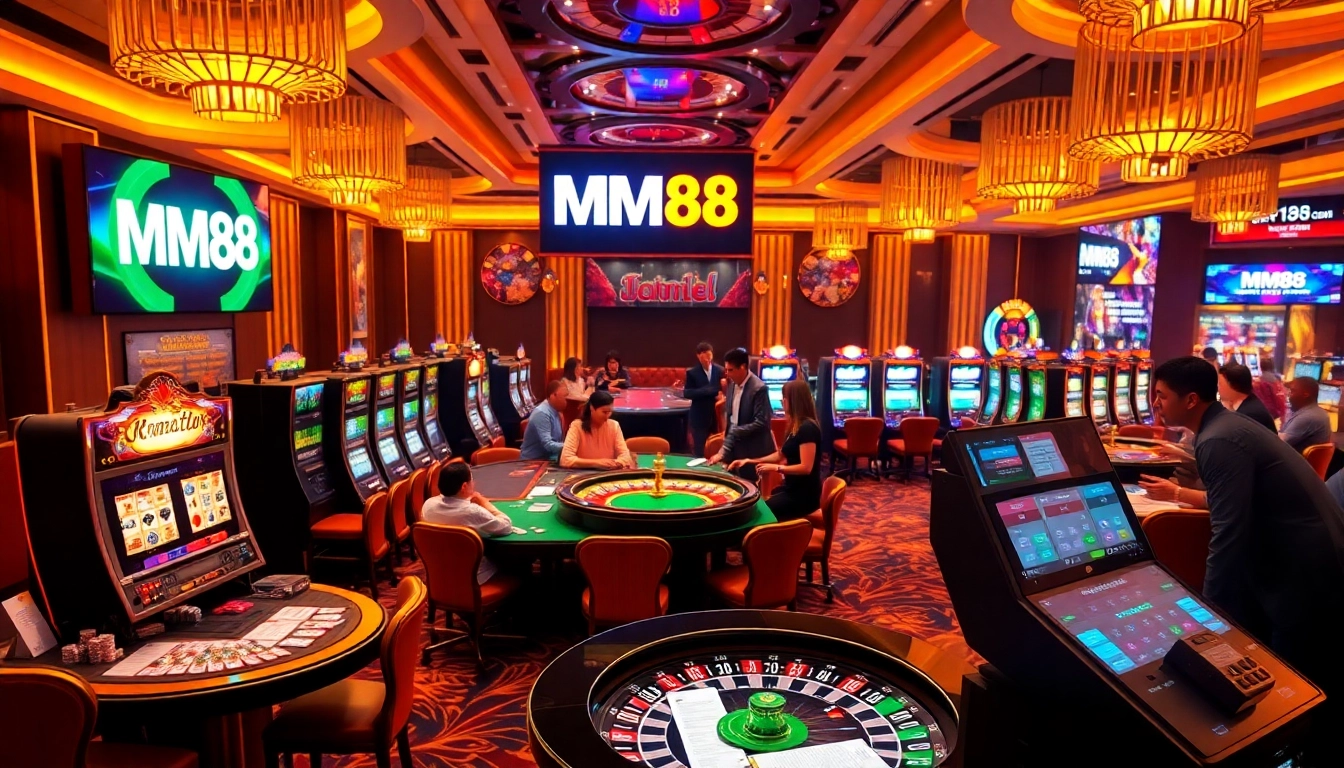 Experience thrilling moments at the MM88 casino with exciting games and high payouts.