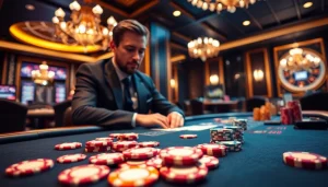 Erlebe casino spielen online in einem luxuriösen Casino mit spannenden Spielen und professionellen Spielern.